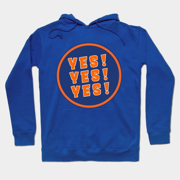 Yes! Yes! Yes! Hoodie by Selinerd